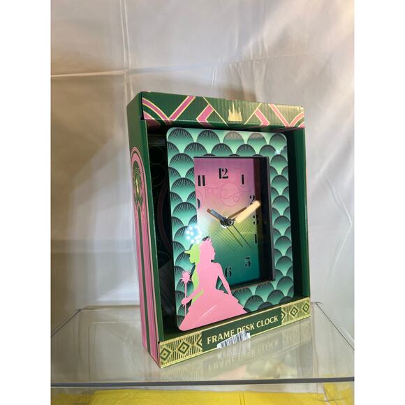 NEW Wicked Glinda Good Witch Frame Desk Clock Green - Picture 3 of 11